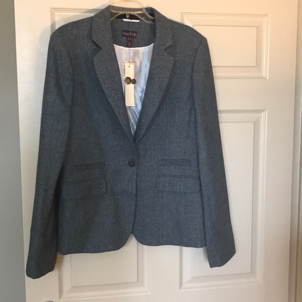 Long Tall Sally Premium Riding Jacket NWT sea blue